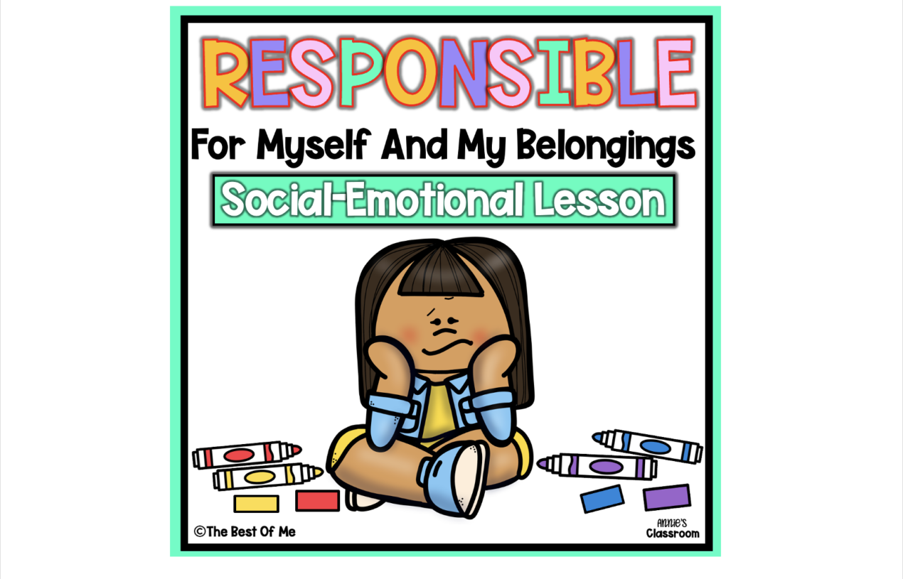 Teaching Responsibilities- Social Emotional Learning Game on Self-Management