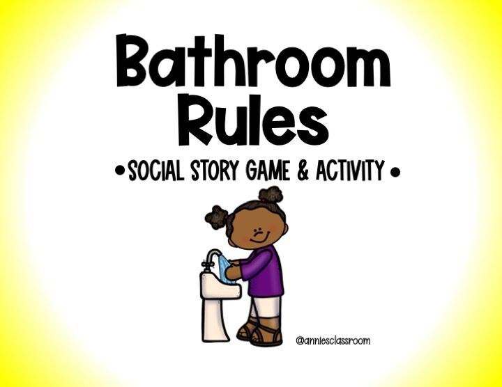 Bathroom Rules- Social Emotional Learning Game – Responsible Decision Making