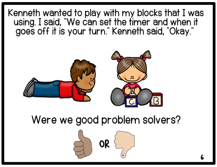 Conflict Resolution- Social Emotional Learning Game – Solving Problems ...