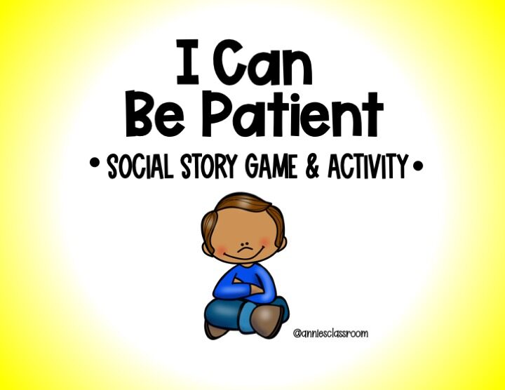 I Can Be Patient- Social Emotional Learning Game- Self Awareness