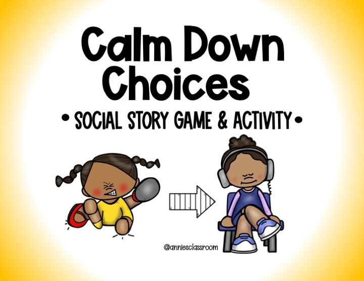 Teaching Students To Calm Down- Social Emotional Learning Game- Self Regulation