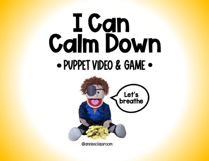 How To Calm Down- Social Emotional Learning Game With Puppet Video – Self Regulation