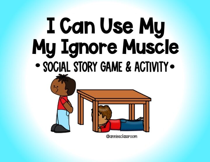 Ignore Muscle- Social Emotional Learning Game- Self Control, Focus & Attention