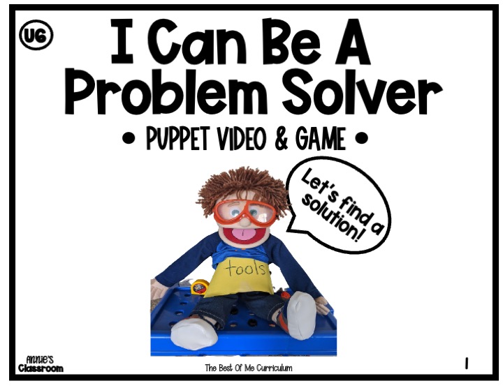 How To Problem Solve- Social Emotional Learning Game – Social Awareness ...