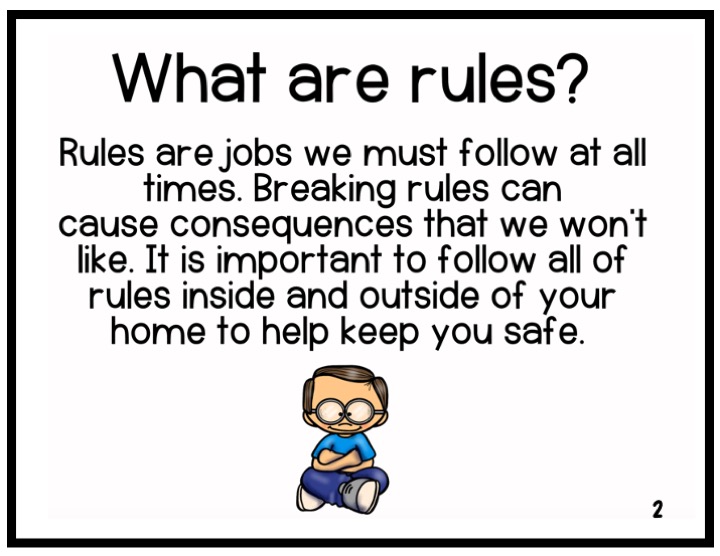 Is It A Rule Or Not? Social Emotional Learning Game Rules and Routines