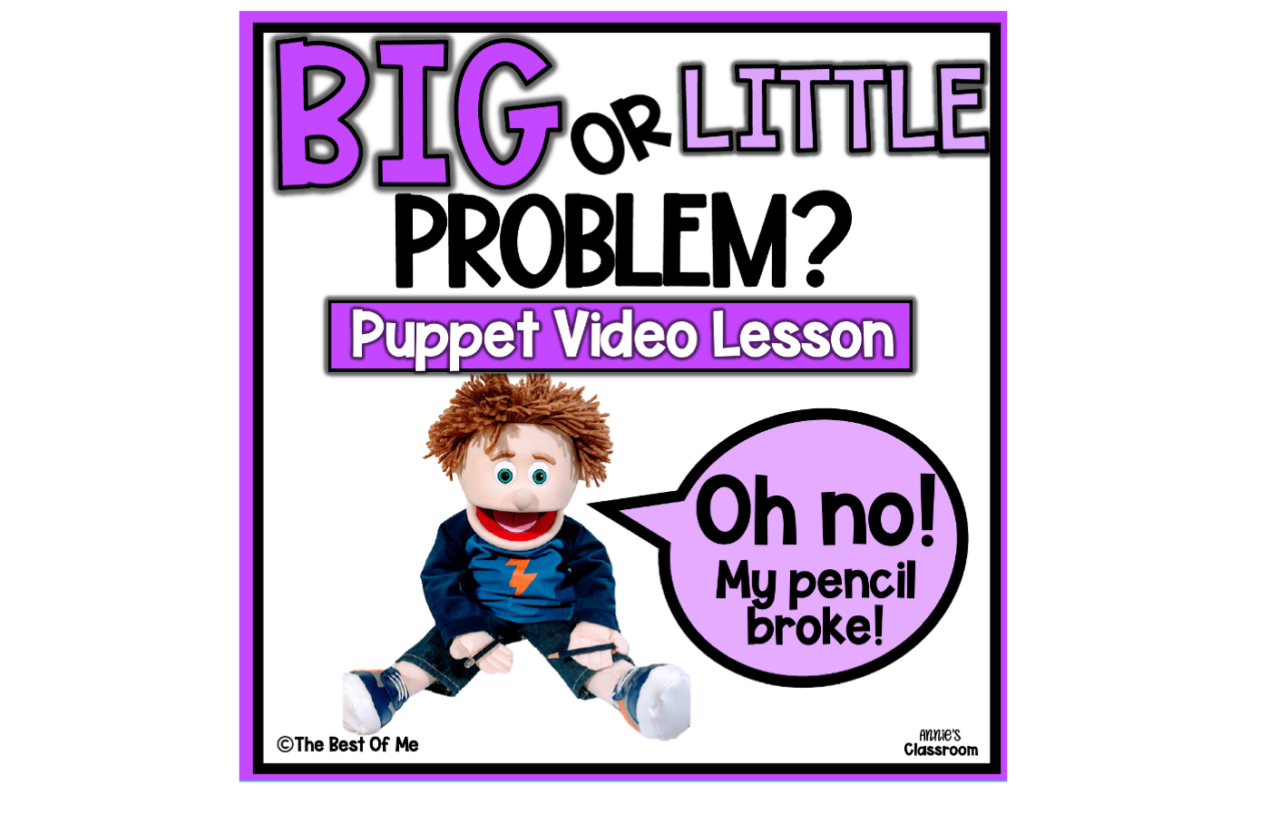 Size Of The Problem – Social Emotional Learning & Social Skills Lesson